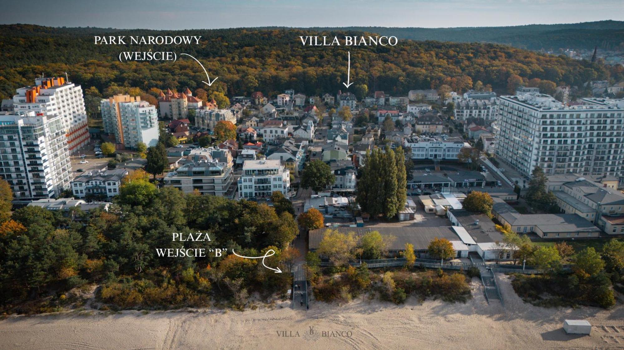 Villa Bianco Miedzyzdroje Luaran gambar